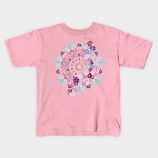 Floral Mandala Kids T-Shirt